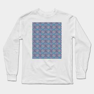 Geo Dream Five Plum Long Sleeve T-Shirt